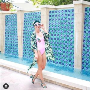 TopShop Pineapple Swimsuit